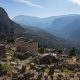 View over the Treasuries of Ancient Delphi